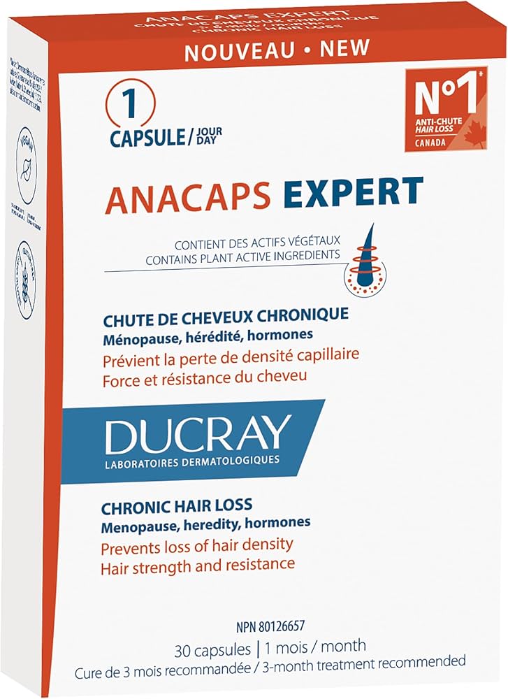 کپسول آناکپس اکسپرت دوکری فرانسه Ducray Anacaps Expert